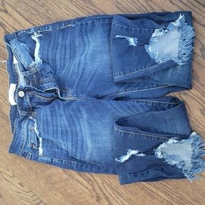 Kancan, size 9/28 stretchy skinny jeans.